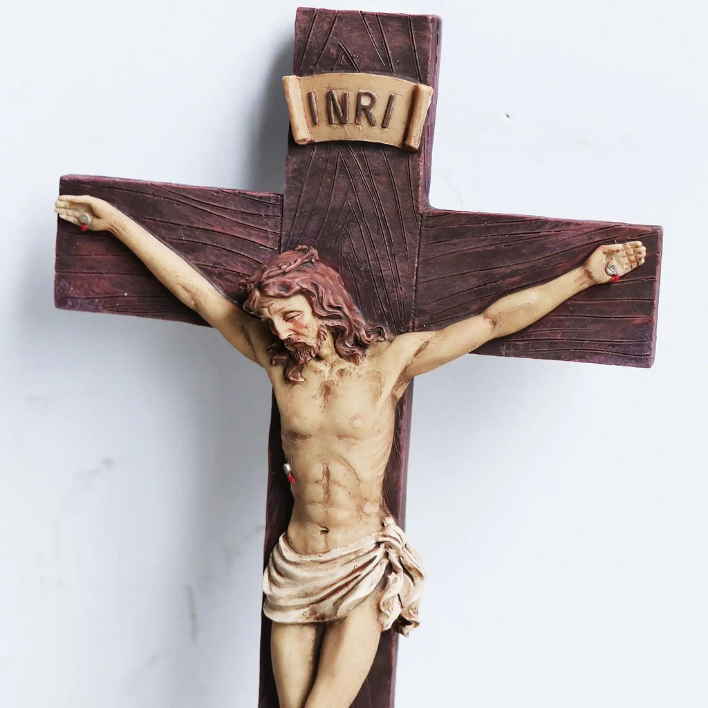 Jesus Crucifix Wall Sculpture