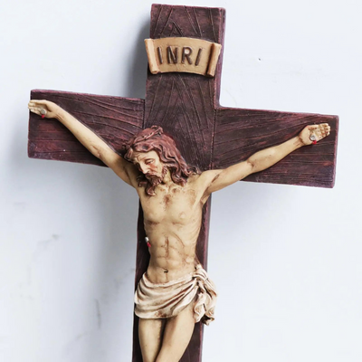 Jesus Crucifix Wall Sculpture